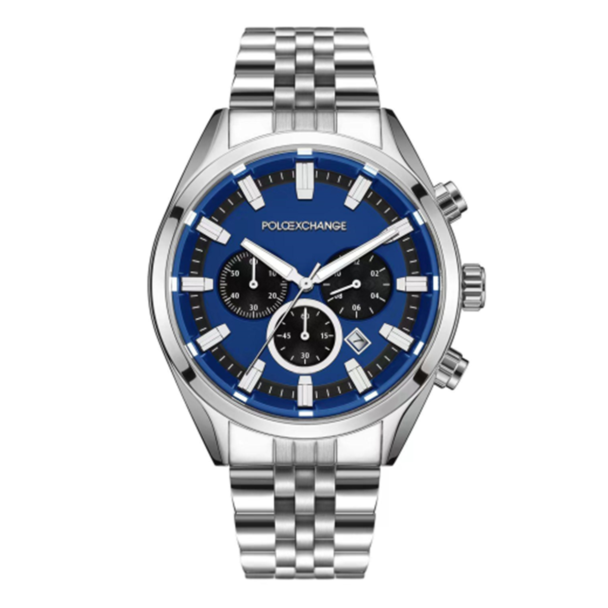 MONTRE POLOEXCHANGE HOMME M.FONCTION ACIER